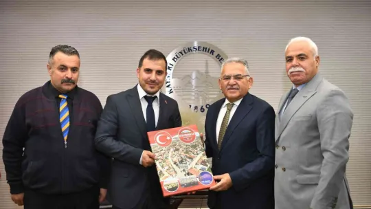 Başkan Büyükkılıç, ASKON Yönetimini makamında kabul etti