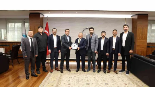 Başkan Büyükkılıç, ASKON Yönetimini makamında kabul etti