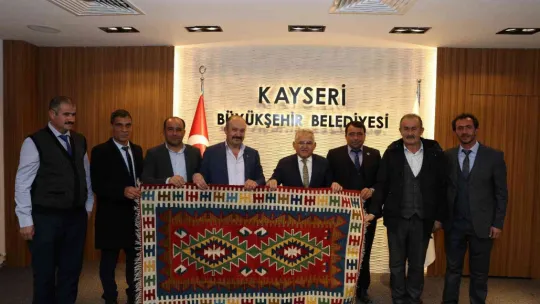 Başkan Büyükkılıç, ASKON Yönetimini makamında kabul etti
