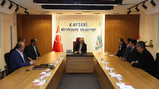 Başkan Büyükkılıç, ASKON Yönetimini makamında kabul etti