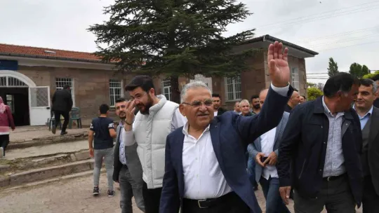 Başkan Büyükkılıç, şükür ve yağmur duasına katıldı