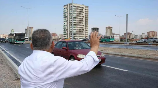 Başkan Büyükkılıç, Talas Raylı Sistem Hattı'nı denetledi