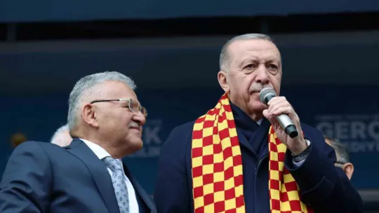 Başkan Büyükkılıç'tan 'Büyük Kayseri Mitingi' teşekkürü