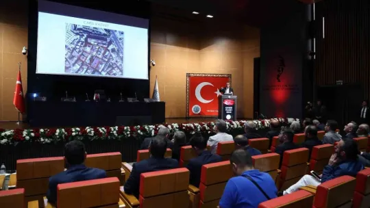 Başkan Büyükkılıç'tan 'çarşı cephe ve zemin düzenlemesi' için istişare toplantısı