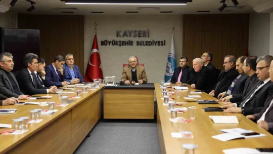 Başkan Büyükkılıç'tan 'Yardım Koordinasyon Toplantısı'