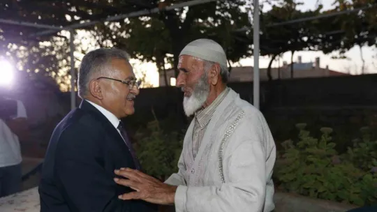 Başkan Büyükkılıç'tan 'Yaşlılara Saygı Haftası' mesajı