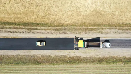 Büyükşehir'den kırsala 40 km'lik asfalt yol
