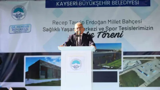 Millet Bahçesine 75 milyon TL'lik sağlıklı yaşam merkezi ve spor tesisi yatırımı
