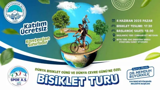 Kayseri'ye 80 Km'lik bisiklet yolu planlanıyor