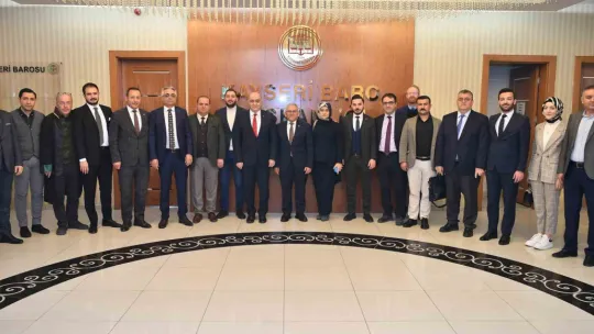 Başkan Büyükkılıç'tan Baro Başkanı Köse'ye ziyaret