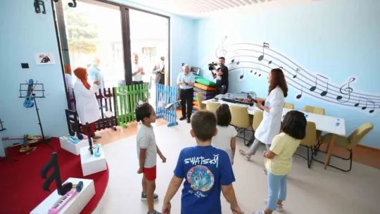 Çocuk Kütüphanesi ve Müzik Okulu, açılışa hazır