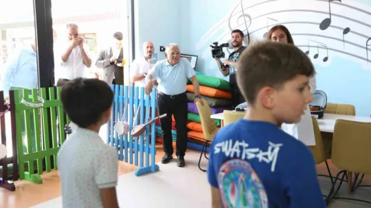 Çocuk Kütüphanesi ve Müzik Okulu, açılışa hazır