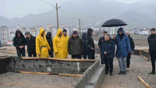 Başkan Büyükkılıç'tan Elbistan'da Kurulacak Modern Kentte İnceleme
