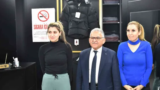 Başkan Büyükkılıç Medrese esnafını ziyaret etti