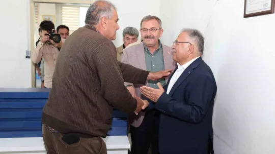 Başkan Büyükkılıç'tan Göksun ve Elbistan'a ziyaret