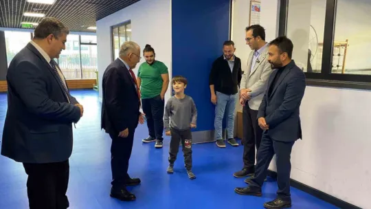 Engelsiz Yaşam Merkezi'nde özel çocuklar mutlu