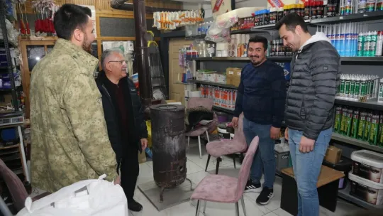 Başkan Büyükkılıç'tan Hisarcık Mahallesi esnafına ziyaret