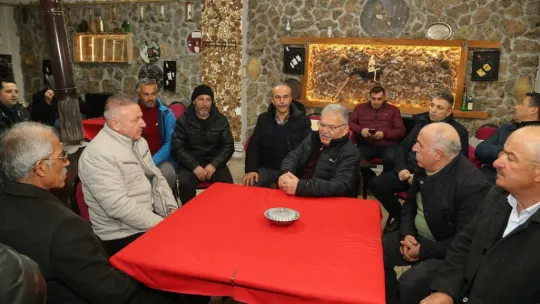Başkan Büyükkılıç'tan Hisarcık Mahallesi esnafına ziyaret