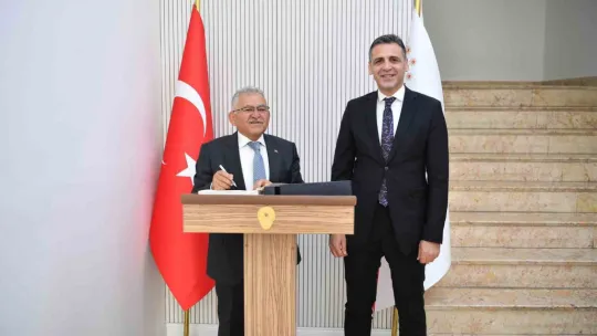 Başkan Büyükkılıç'tan İl Emniyet Müdürü Aydın'a hayırlı olsun ziyareti