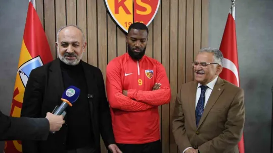 Kayserispor'a 'transfer tahtası' müjdesi