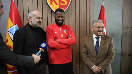 Kayserispor'a 'transfer tahtası' müjdesi