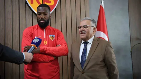 Kayserispor'a 'transfer tahtası' müjdesi
