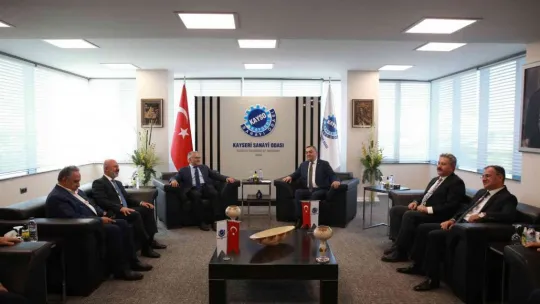 Başkan Büyükkılıç'tan KAYSO'ya 'tebrik' ziyareti