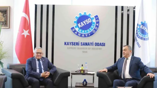 Başkan Büyükkılıç'tan KAYSO'ya 'tebrik' ziyareti