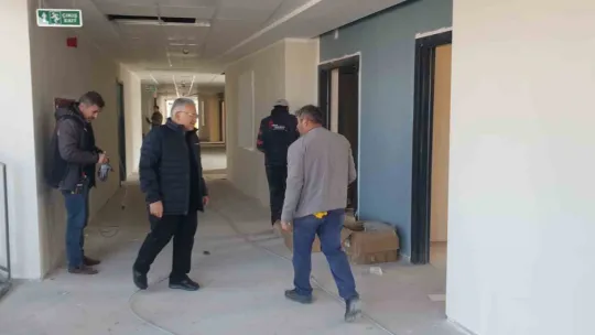 Başkan Büyükkılıç'tan ödüllü proje 'Hospice' incelemesi