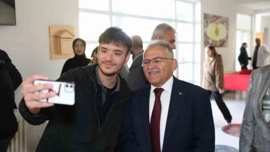 Başkan Büyükkılıç'tan öğrencilere önemli tavsiyeler