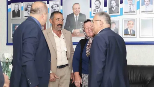 Başkan Büyükkılıç'tan Pınarbaşı Belediyesi'ne ziyaret