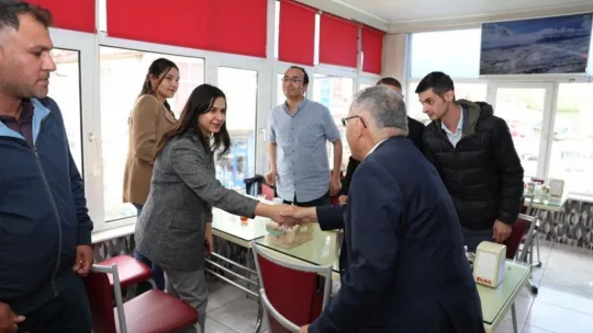 Başkan Büyükkılıç'tan Sarız'a ziyaret