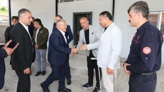 Başkan Büyükkılıç'tan Sarız'a ziyaret