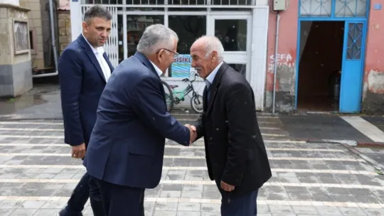 Başkan Büyükkılıç'tan Sarız'a ziyaret