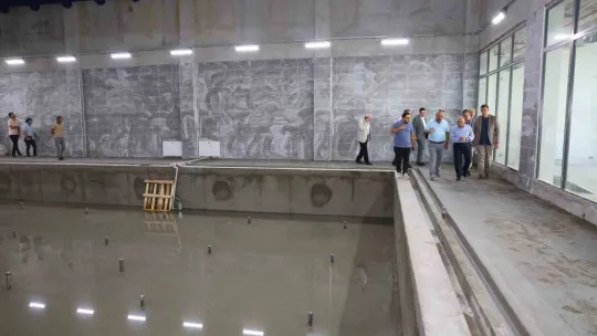 Başkan Büyükkılıç'tan Talas Mevlana Sosyal Yaşam Merkezi'nde 'teknik' inceleme