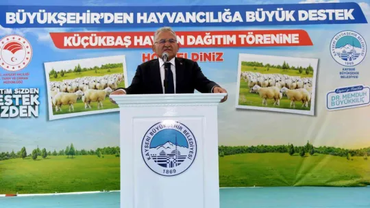 Başkan Büyükkılıç'tan Tarım ve Hayvancılığa 100 Milyon TL'nin Üzerinde Yatırım