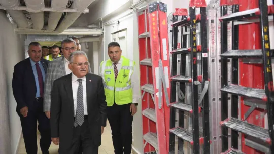 Başkan Büyükkılıç'tan Teknik Ziyaret