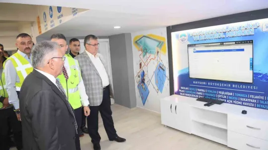Başkan Büyükkılıç'tan Teknik Ziyaret