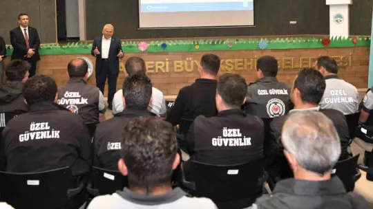 Başkan Büyükkılıç'tan Ulaşım A.Ş. Personeline: 'Mesele toplumun huzuru'
