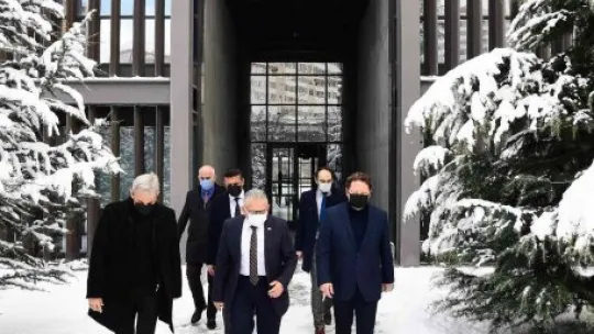 Başkan Büyükkılıç'tan üniversite rektörlerine ziyaret