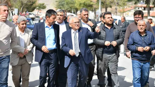 Başkan Büyükkılıç'tan Yemliha sakinleri ile keyifli buluşma