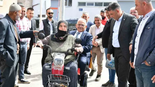 Başkan Büyükkılıç'tan Yemliha sakinleri ile keyifli buluşma