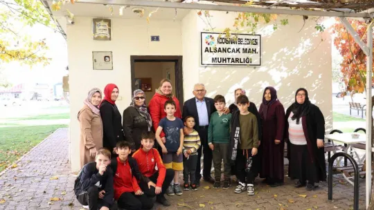 Başkan Büyükkılıç'tan yol yapım çalışmalarına yakın takip
