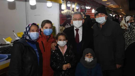Başkan Büyükkılıç'tan Yöresel Ürünler Fuarı'na ziyaret