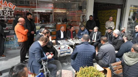 Halkın Valisi Çiçek, Kayseri halkıyla hasret giderdi