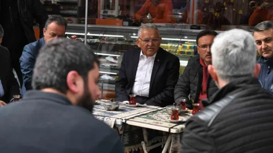 Halkın Valisi Çiçek, Kayseri halkıyla hasret giderdi
