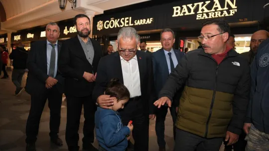 Halkın Valisi Çiçek, Kayseri halkıyla hasret giderdi
