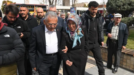Halkın Valisi Çiçek, Kayseri halkıyla hasret giderdi