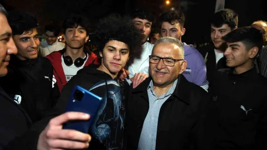 Başkan Büyükkılıç vatandaşlarla buluştu