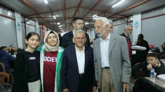 Kayseriliiler ifter çadırını sevdi